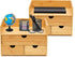 RoyalHouse Premium Natural Bamboo Desktop Organizer - Attractive 3 Tier Design for Documents, Office Supplies,