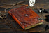 Hocus Pocus Spell Book - XX LARGE Leather Grimoire Journal, Halloween Decorations, Witchcraft Supplies, Tarot Journal