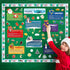 Cholemy 105 Pcs Winter Bulletin Board with Holidays Around The World Cutouts for Educational Resources Decor