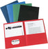 Avery Two Pocket Folders, Holds 40 Sheets, Business Card Slot, 125 Assorted Folders
