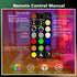 E12 Bulb 5W 40W A15 Bulb 2700K-6000K, 30 E12 Bulb Dimmable,Timer, 2 Modes,6-Pack FTL LED Light Color Changing