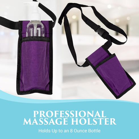 Massage Product Holster - NRG Hold All for Oils and Creams in Navy