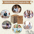 Geyoga 60 Pcs Employee Appreciation Gifts, Thank You Spiral Kraft Notebooks with Bamboo Pens, Motivational Notebooks