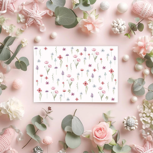 Blank Cards with Envelopes All Occasion, Elegant Floral Design Blank Greeting Cards 4x6, 20 Pack with Matching Envelopes