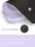 Pecfamly (9.4 x7.8 Inch) Girly Purple Mouse Pad, Aesthetic Lavender Mouse Pad Cute, Purple Desk Accessories