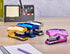 Bostitch Office Heavy Duty Stapler, Metallic Blue, 40 Sheet Capacity, No Jam, Half Strip, Fits in Palm for Classroom