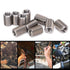 10Pcs M12 to M8 Thread Reducer Nuts, Stainless Steel Conversion Kit for Plumbing Connections