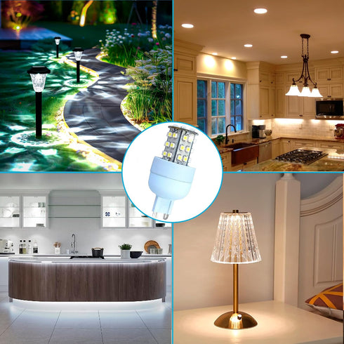 G9 Bulb 6000-7000K 36 100-240V 135 HQRP LED ool White LEDs Lumen for Restaurants, Houses, Villas, Hotels, Cafes