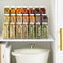 Talented Kitchen 134 Preprinted Minimalist Spice Labels, Bold White Seasoning Labels for Organization