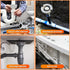 Inside Pipe Cutter for PVC Pipe, Cutter Tool Set with Scale Adjustable Depth Gauge, 5PCS Saw Blades and Hex Shank