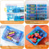 Suzile 25 Pcs Stackable Plastic Crayon Boxes with Snap Lids, Crayon Storage Organizer for Art Crafts Classroom