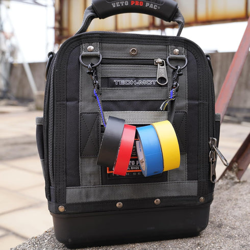 MELOTOUGH Blue Tape Thong Electrical Tape Holder, 2pcs with Trigger Snap Hook for Tool Bag