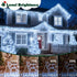 132FT 400 8 Christmas String Lights LED Cool White Dark Green Wire, Indoor Outdoor Waterproof Fairy Lights with Modes