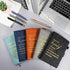 Kosiz 20 Pcs Multicolor Employee Appreciation Gifts - Inspirational A5 Leather Journal Notebooks with Motivational Pen