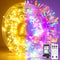 600 LED Christmas Lights Outdoor Waterproof, 246FT Twinkle Lights, Color Changing String