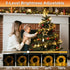 16.5ft 50 16 Decor(132 OMIKA LEDs Color Battery Operated & USB Powered String Lights, with Remote Timer Waterproof