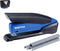 Bostitch Office Executive 3 in 1 Stapler, Navy Blue, 20 Sheet Capacity, Includes 210 Staples & Staple Remover