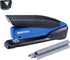 Bostitch Office Executive 3 in 1 Stapler, Navy Blue, 20 Sheet Capacity, Includes 210 Staples & Staple Remover