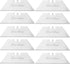 Bates Utility Knife Blades, 40 Pack Box Cutter Razor Blades for Box Cutters and Replacement Blades