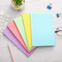 TaoBary 10 Pack Lined Sticky Notes, 500 Sheets (50/Pad), 5 x 8 Inch Colorful Self Stick Notes for Office Home Supplies
