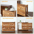 Adjustable Projector Shelf & Router Shelf -Router Box Hider, Modem Cable Router Cover Organized Power Strip Cable