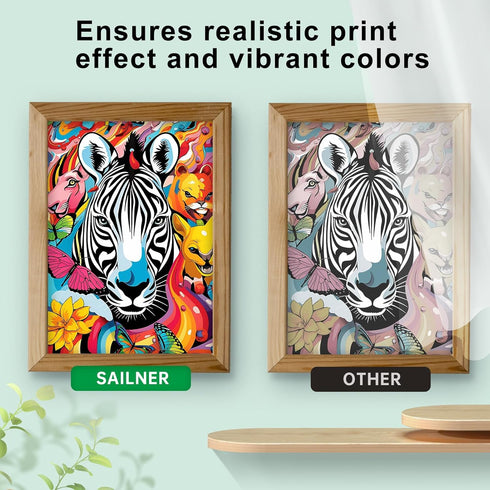 SAILNER 65 XL Remanufactured Ink Cartridge Replacement for HP Ink 65 Black and Color Combo Pack 65XL, Compatible with