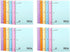 Mintra Office Spiral Notebooks (Pastel - College Ruled, 24pk)