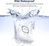 TECKNET 120dB IP66 Kitchens(5 Pack, Water Leak Detectors for Home, Water Sensor Alarm Leak Detector, Waterproof, Water