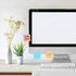 Mr. Pen Sticky Notes, 1.5"x 2", 6 Pads, 60 Sheets/Pad, Pastel Colors, Mini Sticky Note Pads