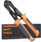 AMERICAN MUTT TOOLS Mini Bolt Cutter, 8 Inch Heavy Duty Wire Cutters for Fence and Steel Wire