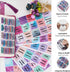 Spanish Bible Tabs for Women - Laminated Purple Catholic Spanish Bible Indexing Tabs, Large Print, 90 Tabs Total