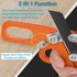 YUENTOEN Edge Banding Trimmer, Veneer Edge Cutter Tool with 10Pcs Blade and 4Pcs Circular Edge Scraper for Woodworking