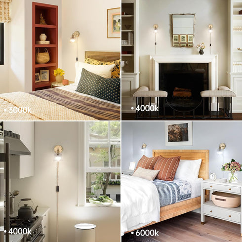 Dimmable Shenmoyl Vintage Battery Operated Wall Sconce, Wireless Battery Powered Rose Wall Sconces with Remote Control