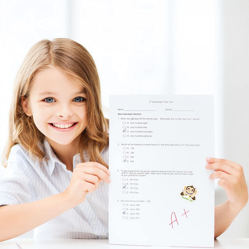 Hebayy 1200 PCS Incentive Stickers, 24 Adorable Animal Designs for Classroom Rewards, Motivational Stickers (1" Each)