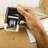 ExcelMark 7820 Self-Inking Rubber Date Stamp - Great for Shipping, Receiving, Expiration Dates (Black Ink)