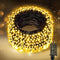 Nisocy 200 LED Christmas Connectable String Lights Outdoor Waterproof Warm White Fairy