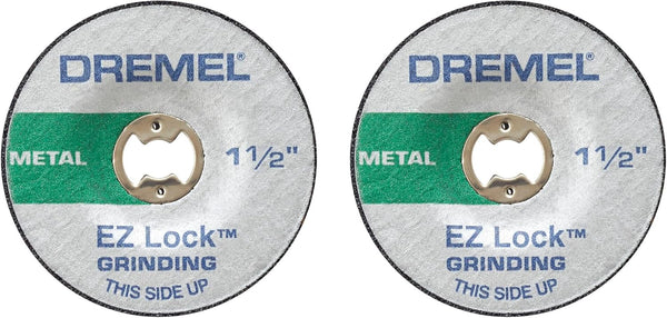 Dremel EZ541GR Aluminum Oxide Grinding Wheel, 2-Piece Set