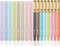 Mr. Pen Aesthetic Highlighters and Pens, 16 Pack, Black Ink Bible Pens, Pastel Color No Bleed Highlighters