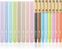 Mr. Pen Aesthetic Highlighters and Pens, 16 Pack, Black Ink Bible Pens, Pastel Color No Bleed Highlighters