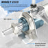 TAILONZ PNEUMATIC Male Straight 10mm Tube OD x 1/8 Inch NPT Thread Push to Connect Fittings (Pack of 10)