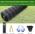 EliteEdge 24 60 2 3 16 Hardware Cloth in x ft, x in Mesh Gauge Galvanized Wire Mesh Roll, Weather-Resistant Vinyl