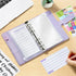 Sooez Budget Binder with Money Saving Challenge, Money Saving Binder with Cash Envelopes, Expense Sheets, Challenge