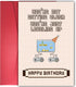 YIWANSIN Funny Birthday Card for Gamer, Leveling Up Pun Birthday Card for Friends