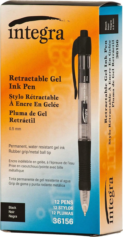 Integra Gel Ink Pens - Blue (ITA36156)