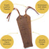 Leather Bible Bookmarks, 2 Inspirational Christian Bookmarks with Psalm 55:22, Perfect Gifts for Readers