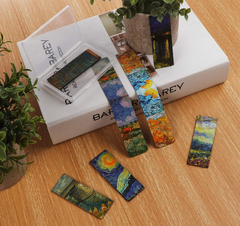 Magnetic Bookmarks 14Pcs: 3.1’’ Page Clip Magnetic Markers for Students, Teachers, School, Home Office Reading Supplies