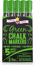 CHALKY CROWN Liquid Chalk Marker Pen - Dry Erase Marker for Chalkboard Signs, Windows, Blackboard, Glass - 6mm