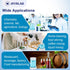 Magnetic Stirrer with Speed Control, Fast Stir Plate, 4pcs Magnetic Stir Bars, 1 Stir Bar Retriever, Max Volume 3000ml