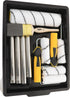 10505 10 Set Set Coral Easy Coater Paint Roller Brush Kit with Extension Pole - Piece for House & Wall Painting - Ideal