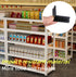 Sraseenomy 50 (25 25 Pcs Post Inserts Connectors for Storage Rack and Whalen Muscle Rack Shelving - PP Plastic, Sturdy